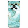 Für ZTE Blade V70 Max / Nubia V70 Max Marmor-Bemaltes Weiches TPU-Silikon-Rückseitenabdeckung Case Für Blade V70 Max Fusion Black Case V70Max