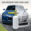 Foam Cannon 1 L Bottle Car Wash Snow Foam Lance With 1/4" Quick Connector Pressure Power Jet Washer Quick Release Adjustable Nozzle