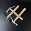Handgefertigt Ganzstahl Reparatur Sohle und Oberteil Schuhhammer Lederreparatur Schlagwerkzeug Holzgriff Glasbrecher Nägel Hammer