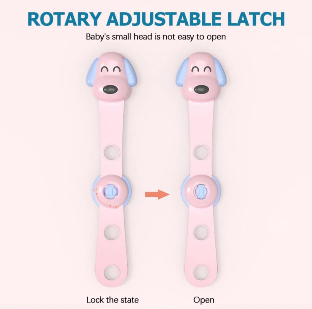 Cabinet Locks for Babies and Child Safety Childproof Latches for Drawer Cupboards Closet Pantry Door Baby Proofing Fridge Lock