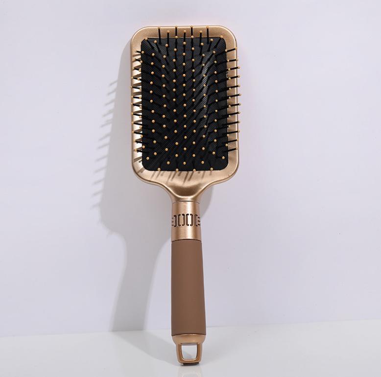 Gradient Air Cushion Scalp Massager: Portable Hairdressing & Styling Golden Comb