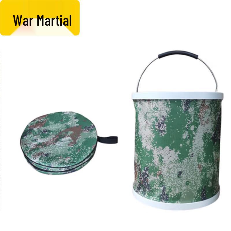 Portable Camouflage Folding Bucket