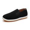 2024 Winter New Men's Cashmere Cotton Shoes Beef Tendon Sole Non-slip Casual Warm Men's Shoes Large Size 36-50