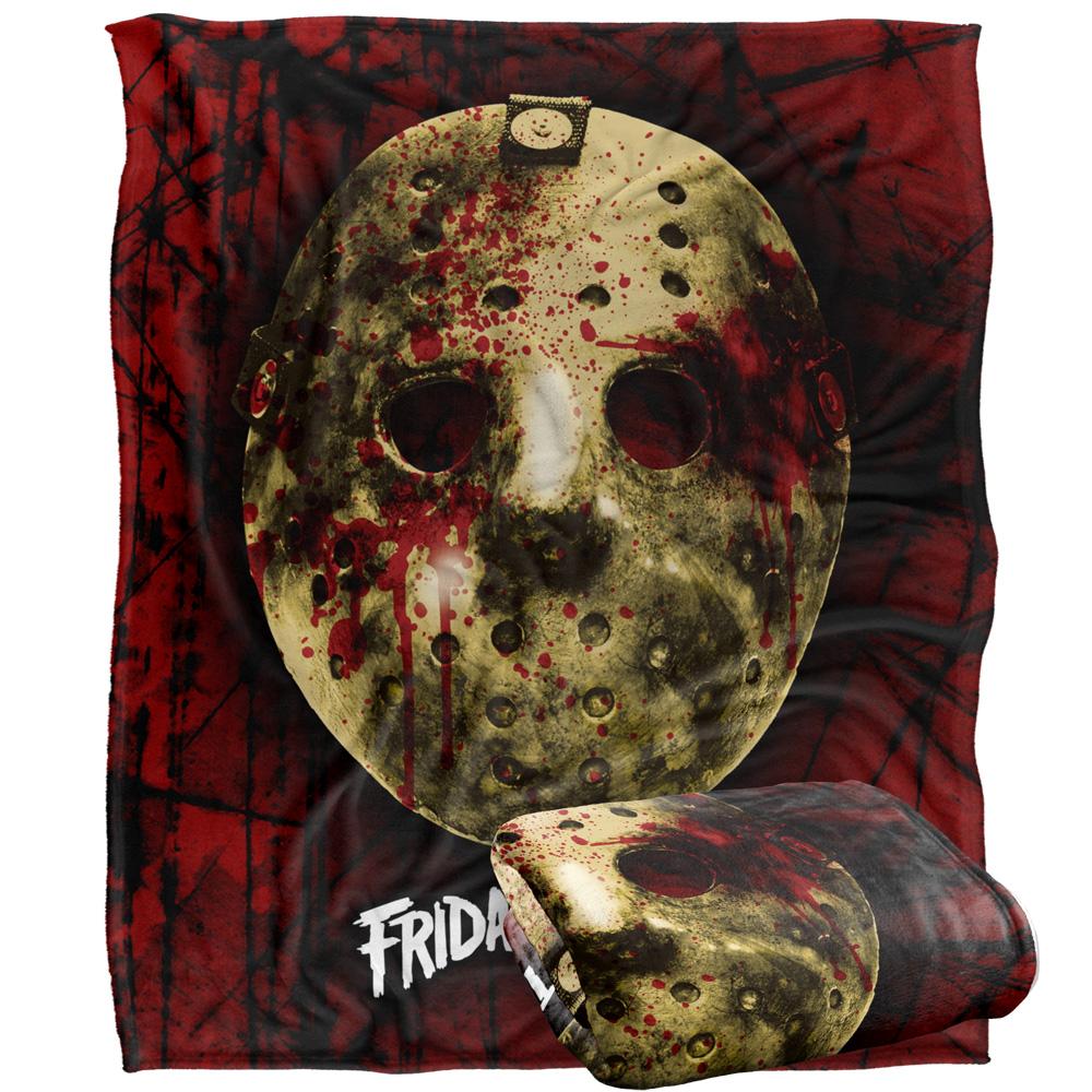 Friday The 13th Mask Jason Voorhees Blanket
