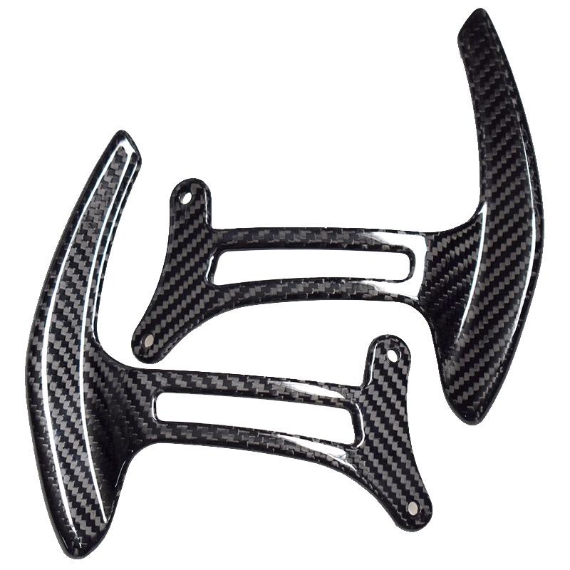 Ferrari 488GTB/Spider Carbon Fiber Steering Wheel Paddle Extensions