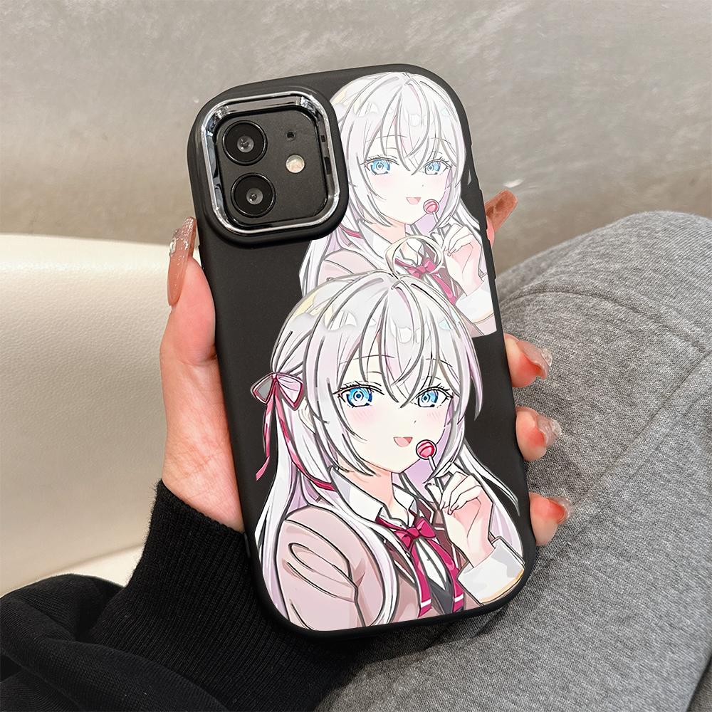 

Для OPPO A16 A38 A57 A58 A74 A78 A98 Reno8T Reno13F Realme C25S C53 C65 Мультяшний Чорний Кіт Сріблястий Край М який Рідкий Силікон Захисний Чохол OPPO A60 5G чорний