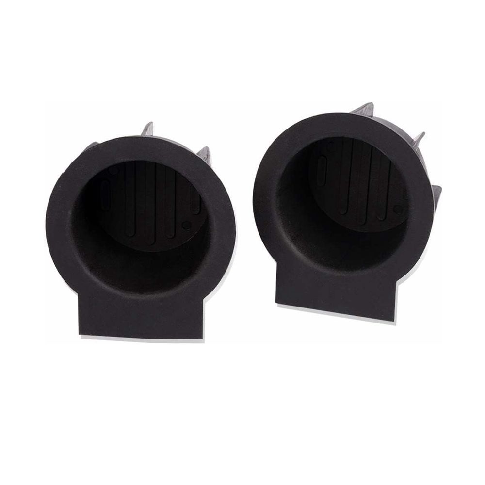2pc Cup Holder Insert 2L1Z-7813562-aaa Detachable Accessory for Ford F150 2004-2014 Black Washable Convenient Assemble Sturdy