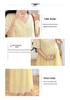 2026 Summer Gentle Style Embroidered Maternity Dress - Elegant, Slimming, and Age-Reducing