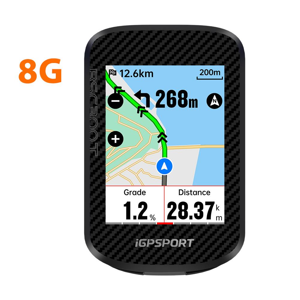iGPSPORT BSC300T Touch-screen Bike Computer Global Colorful Map Wireless Cycling Computer  Support E-bike