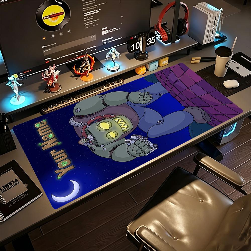 Plants Vs. Zombies Customize Text Mouse Pad Desk Mat Study Desk Mat Non-Slip Rubber Bottom Office and Gaming Desk Decoration