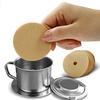 Coffee filter paper Mocha pot round filter paper ice drop pot special filter paper 100 pieces