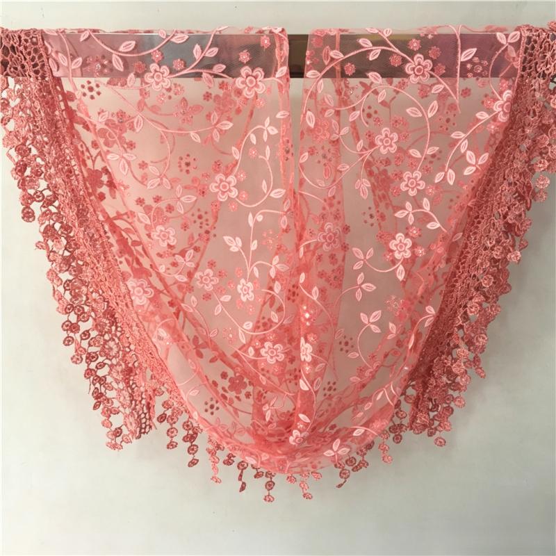 Tassel Triangle Shawl Lace Veil Scarf Bandana Church Prayer Wedding Mantilla Embroidered Headcovering Hijab Women Scarf