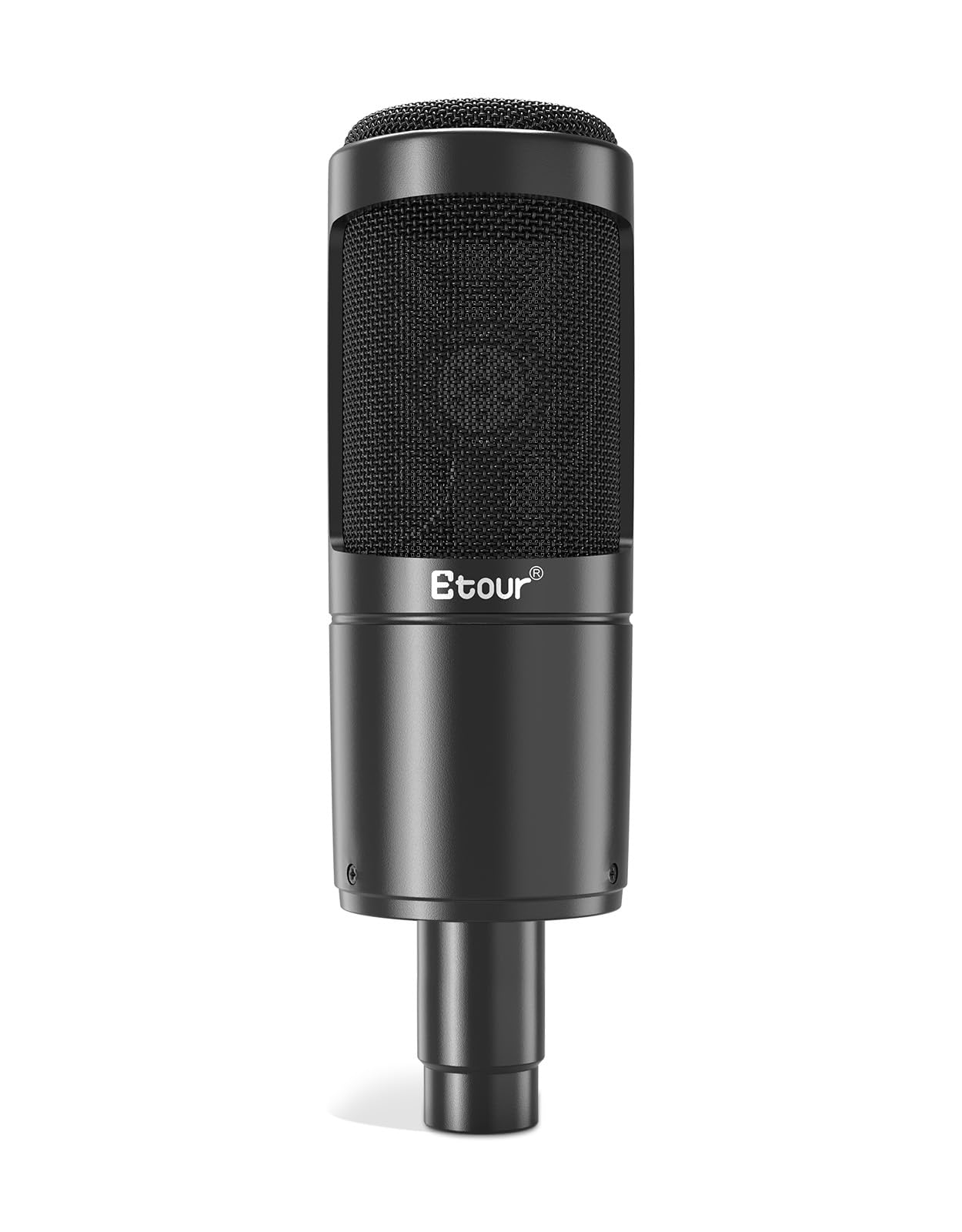 

Набор конденсаторного микрофона Etour Амортизатор XLR Компьютерный микрофон для подкастов Идеально подходит для и вокальной записи BL-500 (Включает & Кабель), Пение,