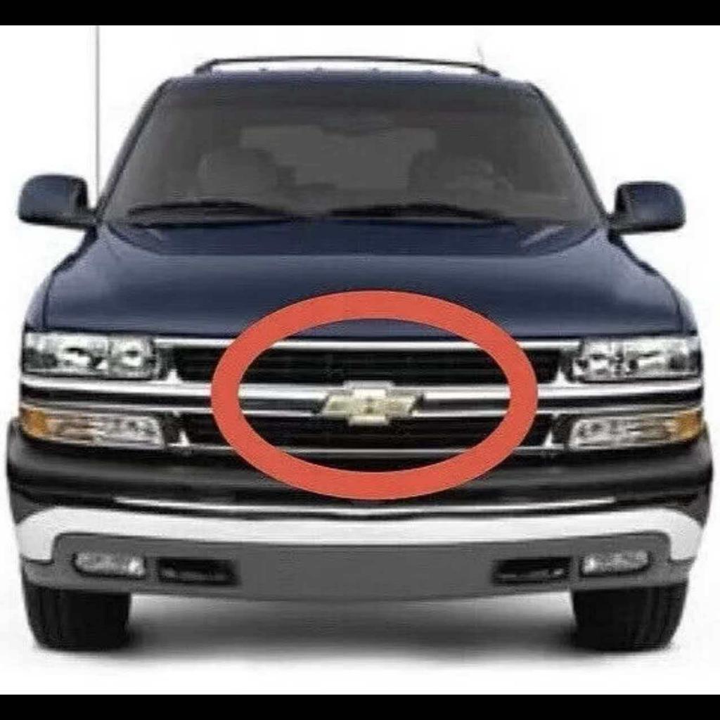 240x85mm dla Chevrolet Silverado Tahoe Suburban Emblemat na przednią kratkę Bow Tie OEM NIP 12335633