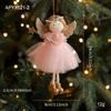 Plush Christmas Tree Hanging Ornaments Fabric Animal Pendants Christmas Tree Hanging  Xmas Party