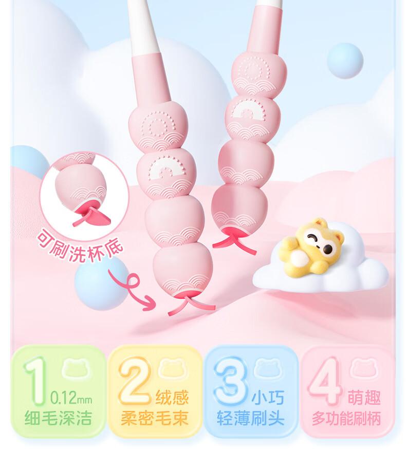 Little Raccoon Children's Soft Hair Toothbrush