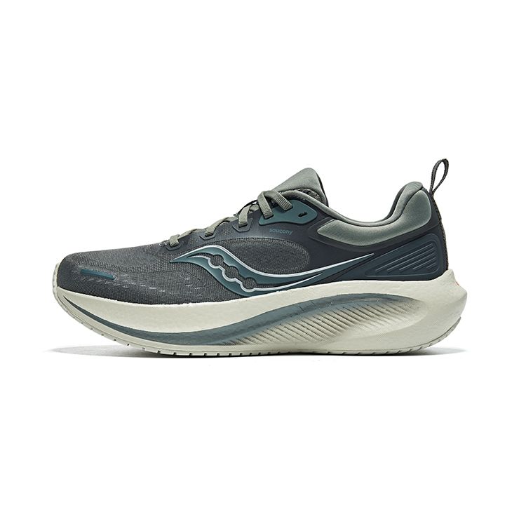 SAUCONY Surge 3 Daily Versatile Comfortable Cushioning Running Shoes Men Sneakers Green Gray S28221-3