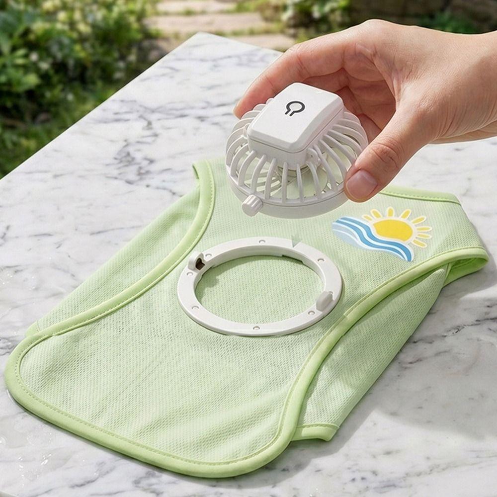 USB Charging Cooling Dog Vest Built In Fan Pet Cooling Vest N Dog Cooling Vest  Photo Props