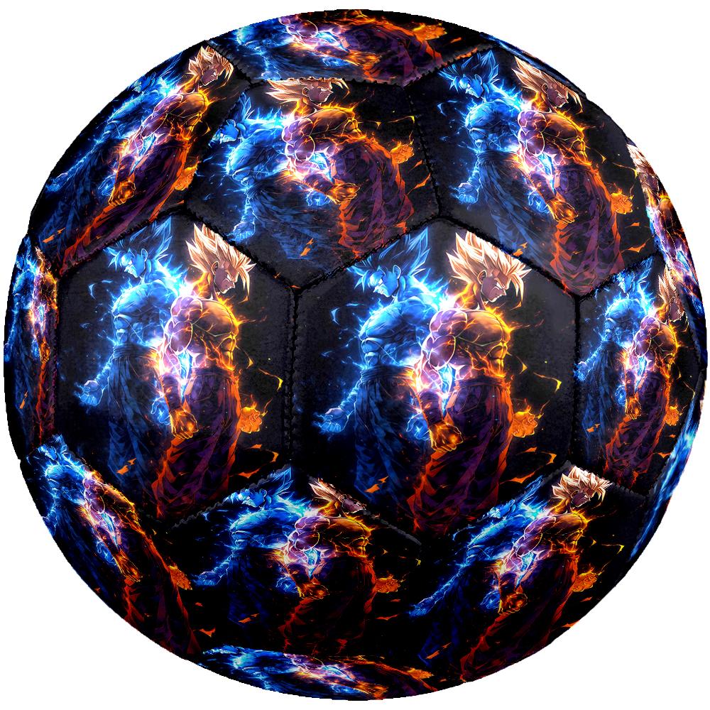 1pc Dragon Ball Z Football Soccer Ball Size 5 Indoor Soccer Ball Fashion Colorful  Backyard Game -Great For Sports Fans Gift HE10
