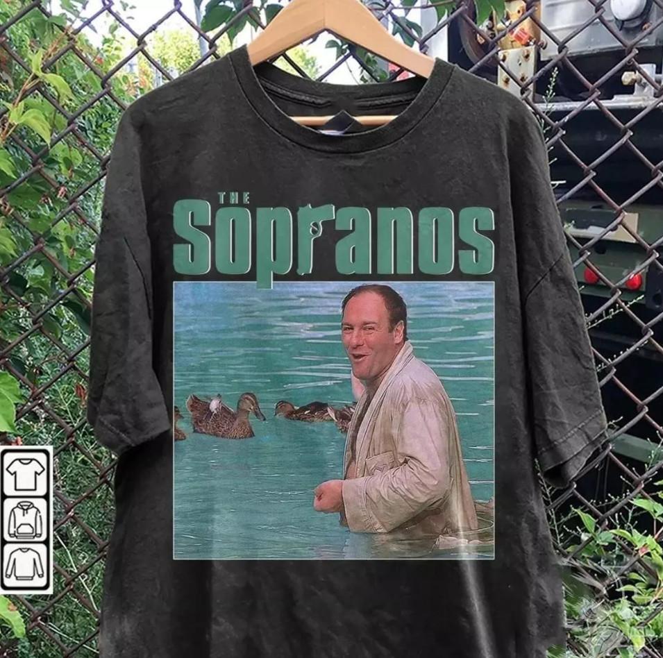 Утки Сопрано Фильм Смешные Сопрано 90-е Футболка Унисекс Футболка L