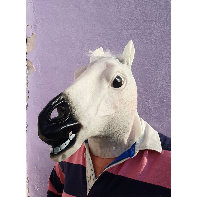 Masque de cheval drôle de carnaval