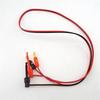1Pcs Cable Gold Plated Multimeter Test Leads Wire Connector  Electric Hook Clip Test Tools