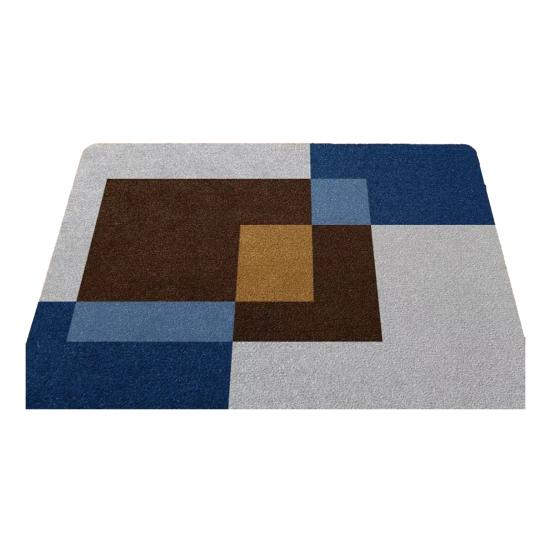 yangyizhi Marbling Bathroom Rug, Anti-Slip Highly Absorbent Bath Mat, Diatomaceous Earth Rug for Tub Sink Entrance Kitchen S C