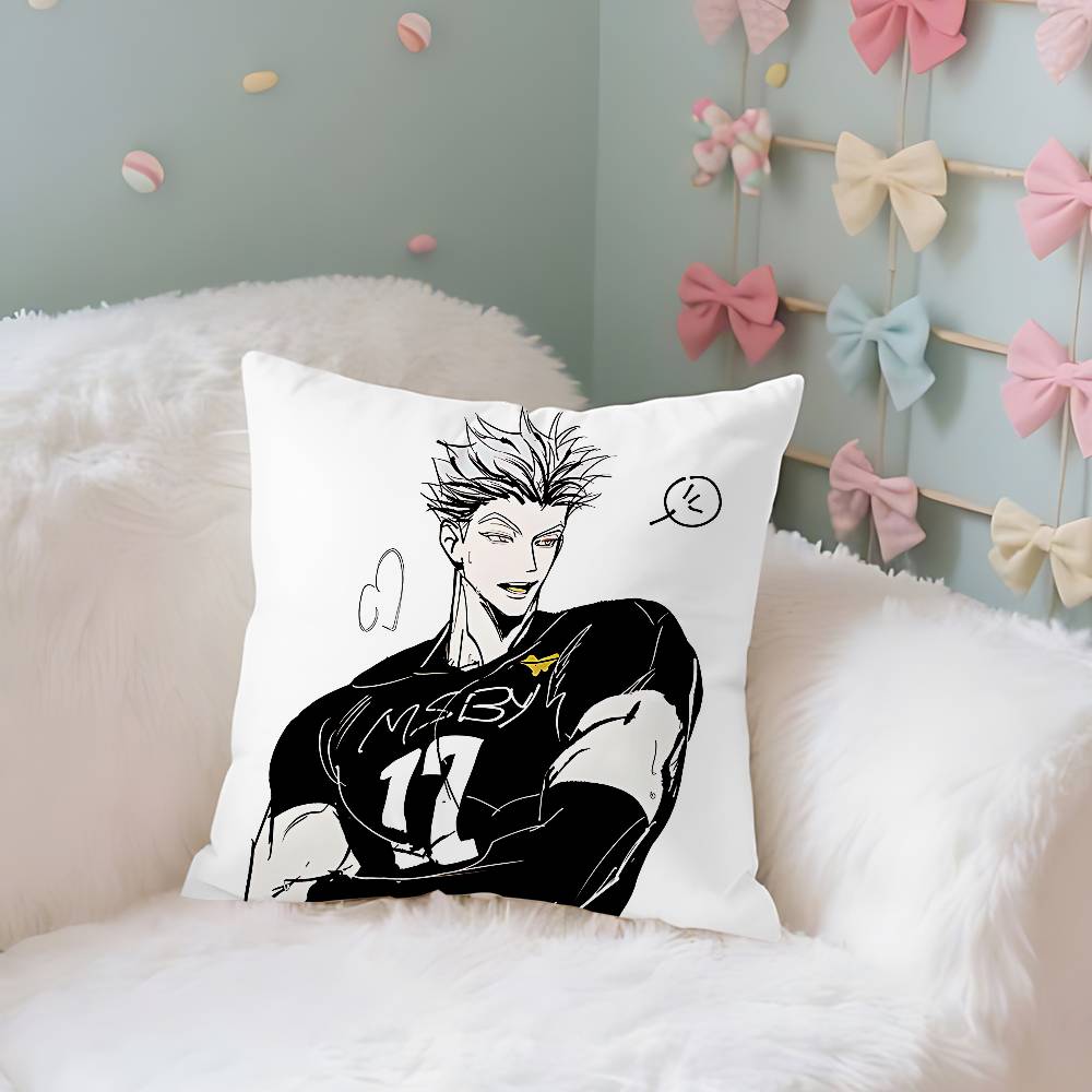 Kotaro Bokuto Case Plush Fabric Soft Pillowcase Double Sided Print Cushion Cover Household Gifts