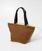 Herve Chapelier 925N Square Bottom Shopping Tote Bag, Women's, COGNAC/COQUILLE [Used]