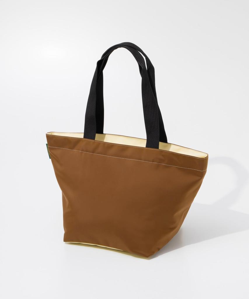 Herve Chapelier 925N Square Bottom Shopping Tote Bag, Women's, COGNAC/COQUILLE [Used]