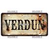 Vintage France City 15x30CM Plate Gemany War Tin Sign Bar Wall Decoration Metal Sign Home Decor Plaques Poster
