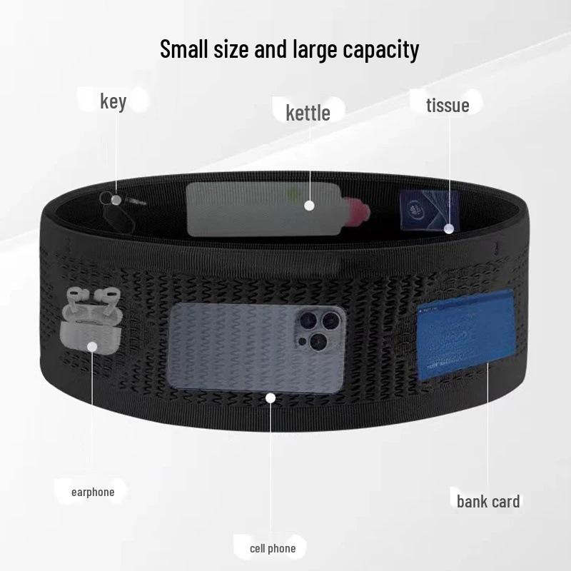 Newcomer Discount: Breathable Sports Running Waist Bag with Phone Pocket & High Elastic Belt