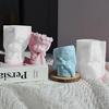 3D Teenager Girl Planter Silicone Mold Candle Candy Decorating Tool Household