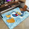 1pc Donald Duck Comic Strip Carpet for Playroom Bedroom Living Room Sofa Home Decor,kids Game Area Rug Non-slip Floor Mat Y72951