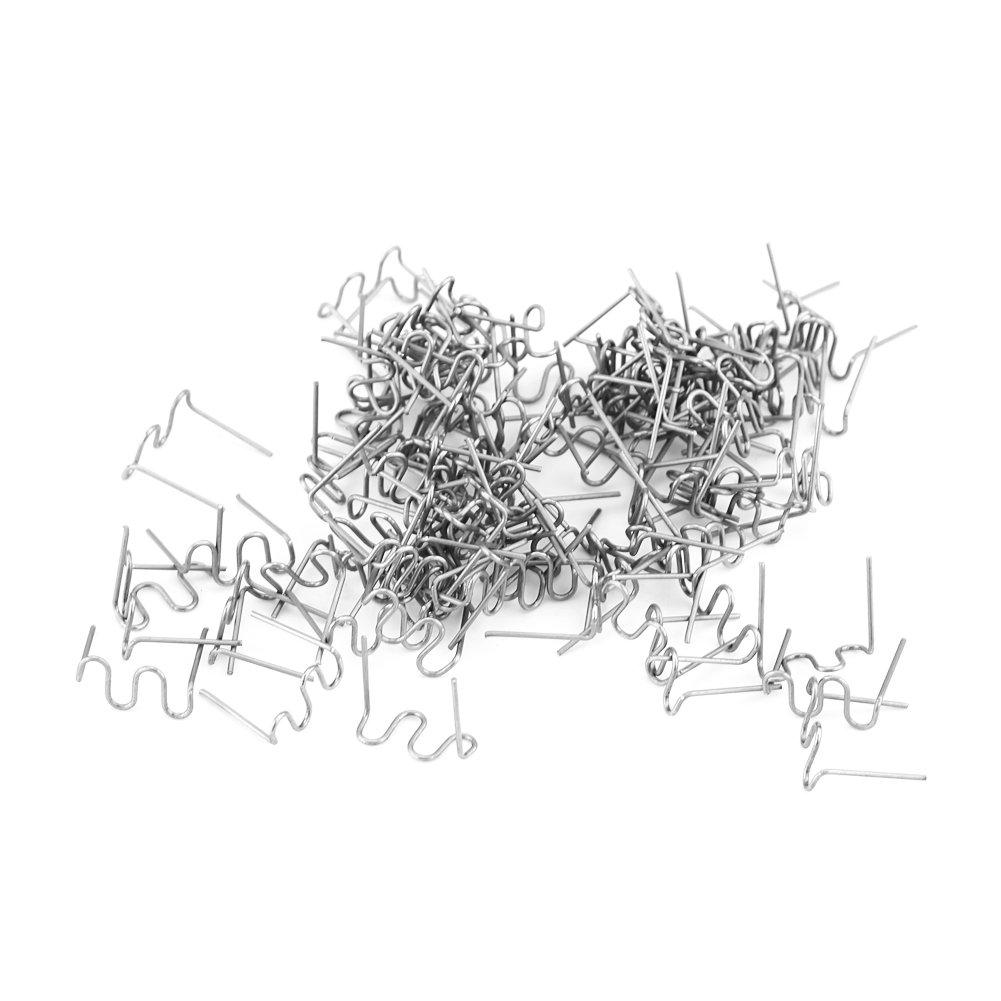 

100pcs Electric Heating Pin Fusion Pin Heat 0.8mm Car Bumper Repair Kit Bumper Dashboard Lamp Holder Plastic Rings