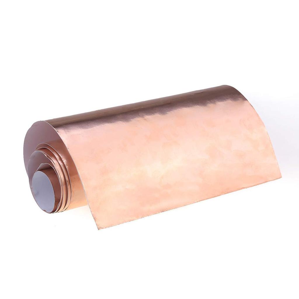 Musiclily Basic Conductive Copper Foil Adhesive Tape for EMI Electrical Component Repair 300mm Wide x 2m Tape, Shielding, Guitar/Bass -