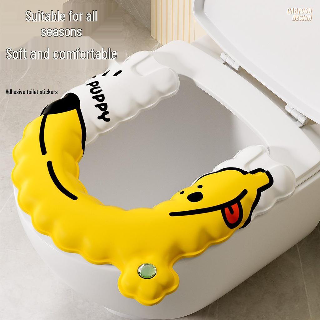 Waterproof Thickened Aromatherapy Toilet Seat Cushion - Universal Fit for All Seasons 2025