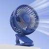 Mini USB Rechargeable Clip Fan - Portable Handheld & Desktop Small Fan for Office & Dorm