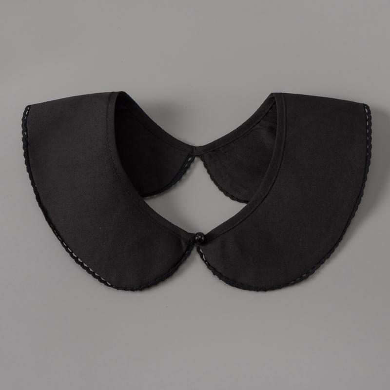 Removable Lace Doll Fake Collar Women Tie Ladies White Shawl Wrap Detachable Embroidered Lapel False Collar Clothes Accessory