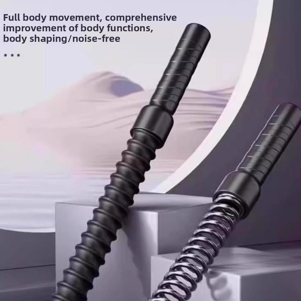 Soft Rubber Battle Rope Non Slip Handle Training Ropes Fitness Strength Training Rope  Home Gym