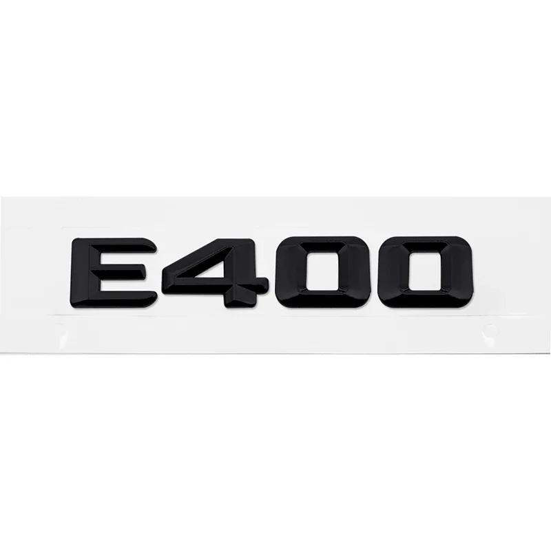 Car Rear Trunk Number Letter Sticker Tail Box Emblem Badge for Mercedes Benz E Class E300 E320 E350 E400 E420 E430 E500 E550
