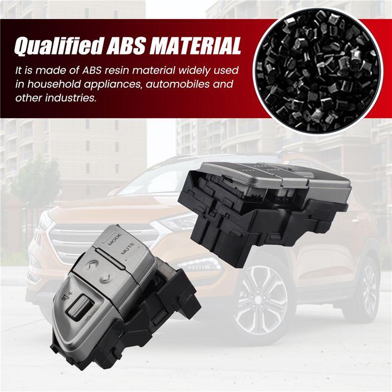 Car Multifunction Steering Wheel Button Volume Adjustment Cruise Control Button For Tucson IX35 2010-2015