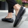 Summer Men Shoes Mens Light Comfortable Flat Shoes Loafers Leather Footwear Sneakers