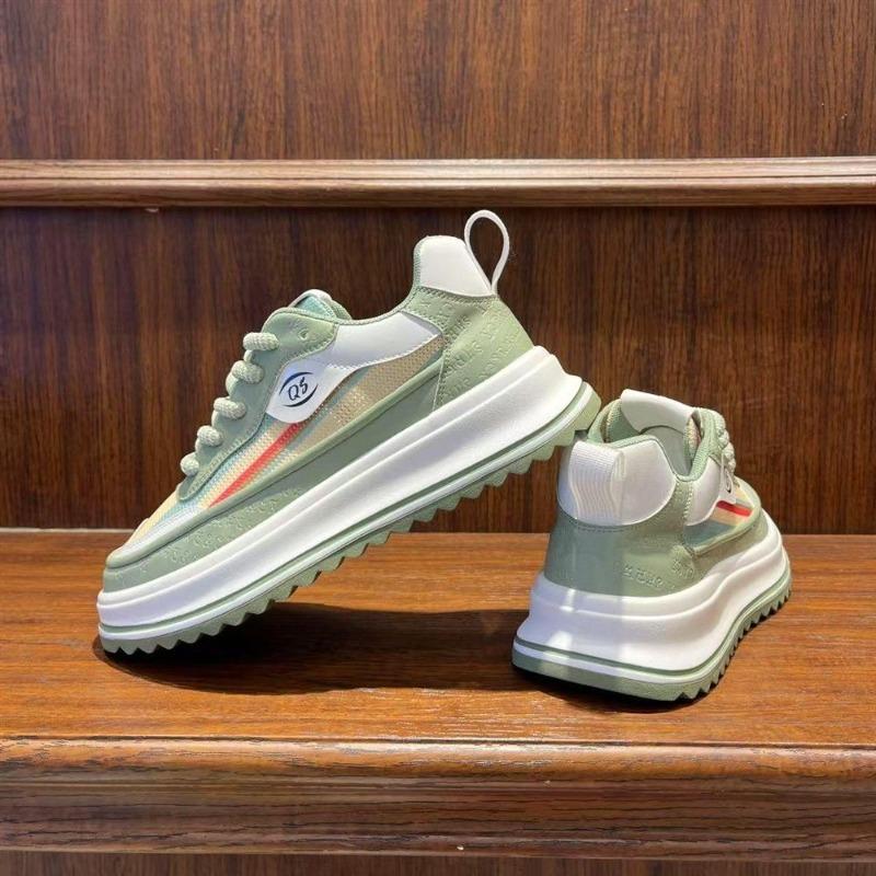 Fashion Summer Youth Casual Sneakers Men Fashion Versatile Breathable Man Platform Vulcanized Shoes Leisure Non Slip Running Shoes 2025