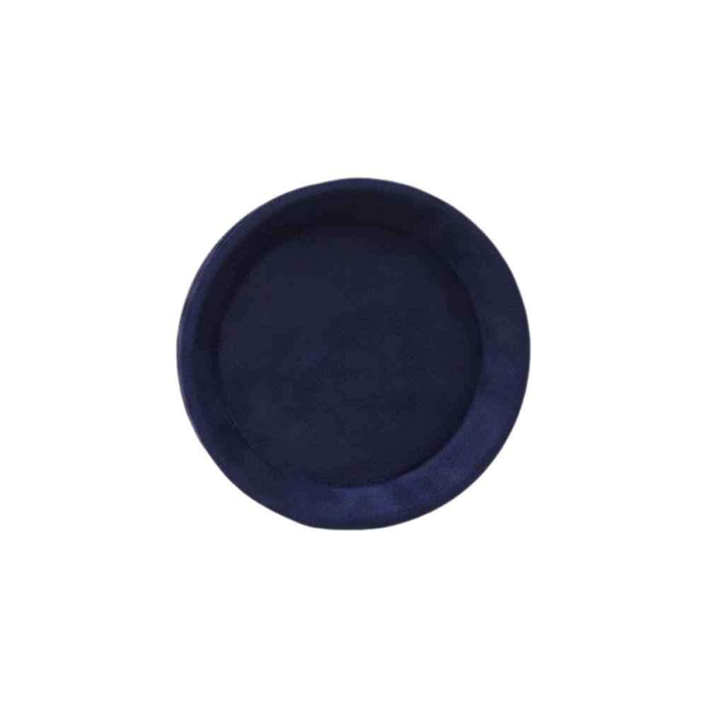 Velvet Jewelry Display Tray Exquisite Luxury Showcase Organizer Solid Color Blank Box Jewelry Storage Tray Accessories Display