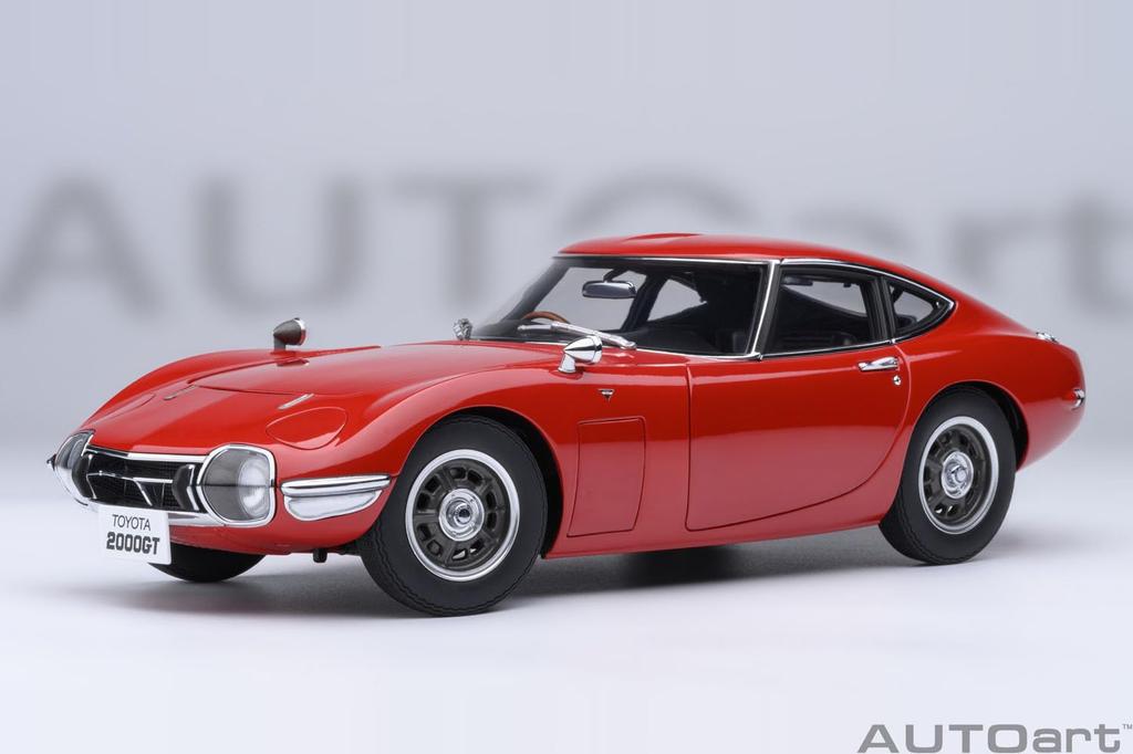 AUTOart Toyota 2000GT 1967 Completed Model 79547 (Red)