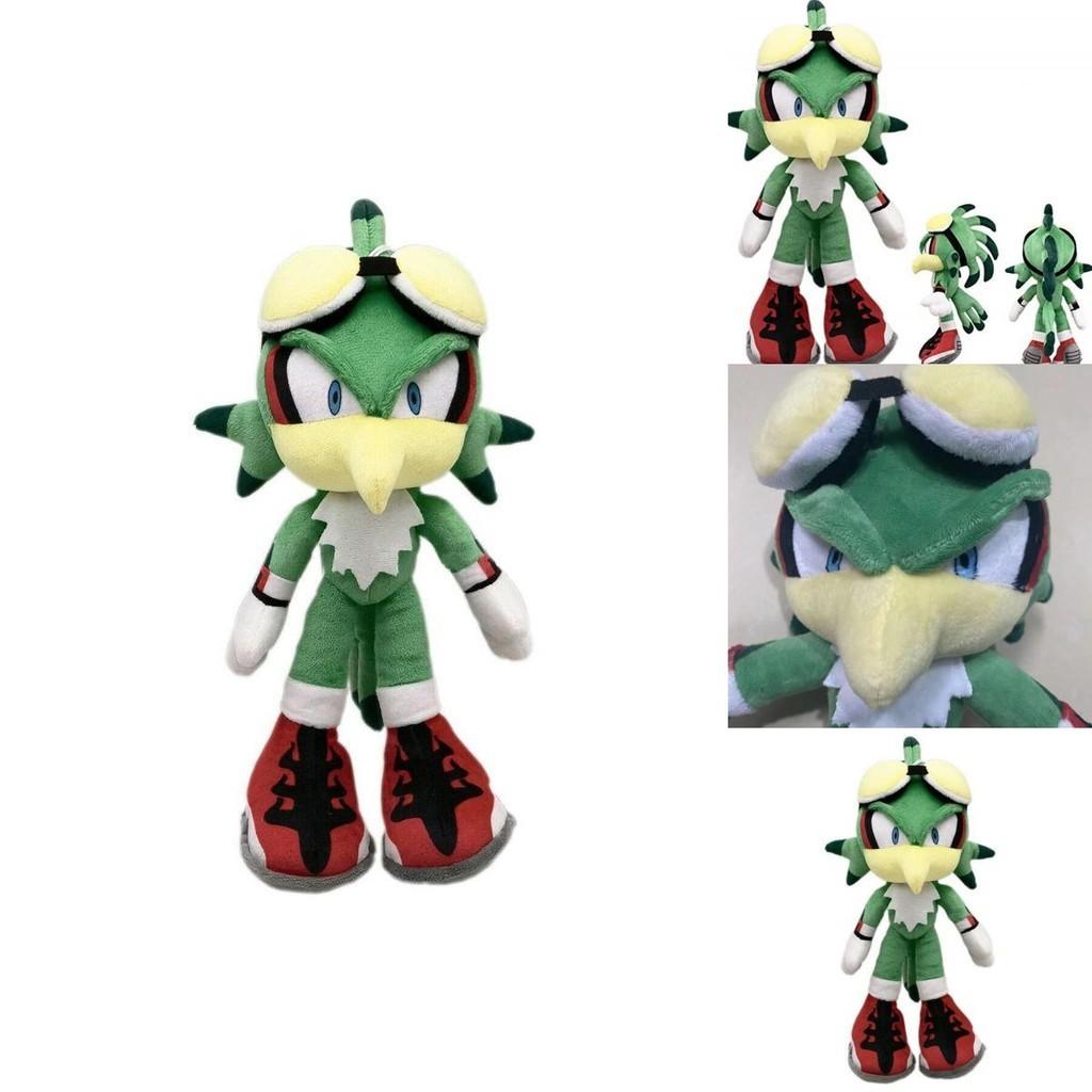 Sonic Jet Jastřáb Zelený Ježek Plyšové Panenky 30cm Kawaii Měkká Hračka Pro Dětské Dárky