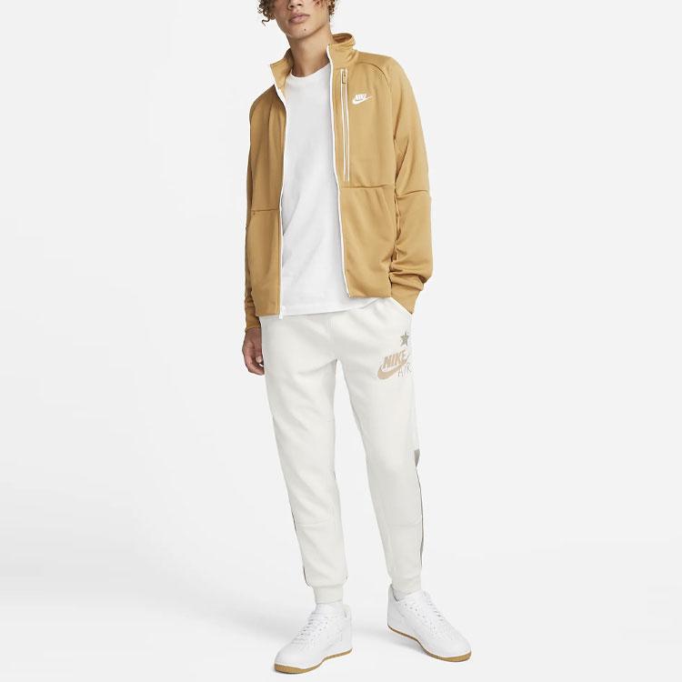 New Nike Sportswear Jacket Men's Gold DA0003-722