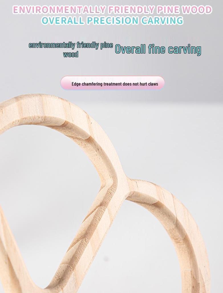 Parrot Toy Rotating Windmill Stand for Budgies & Lovebirds