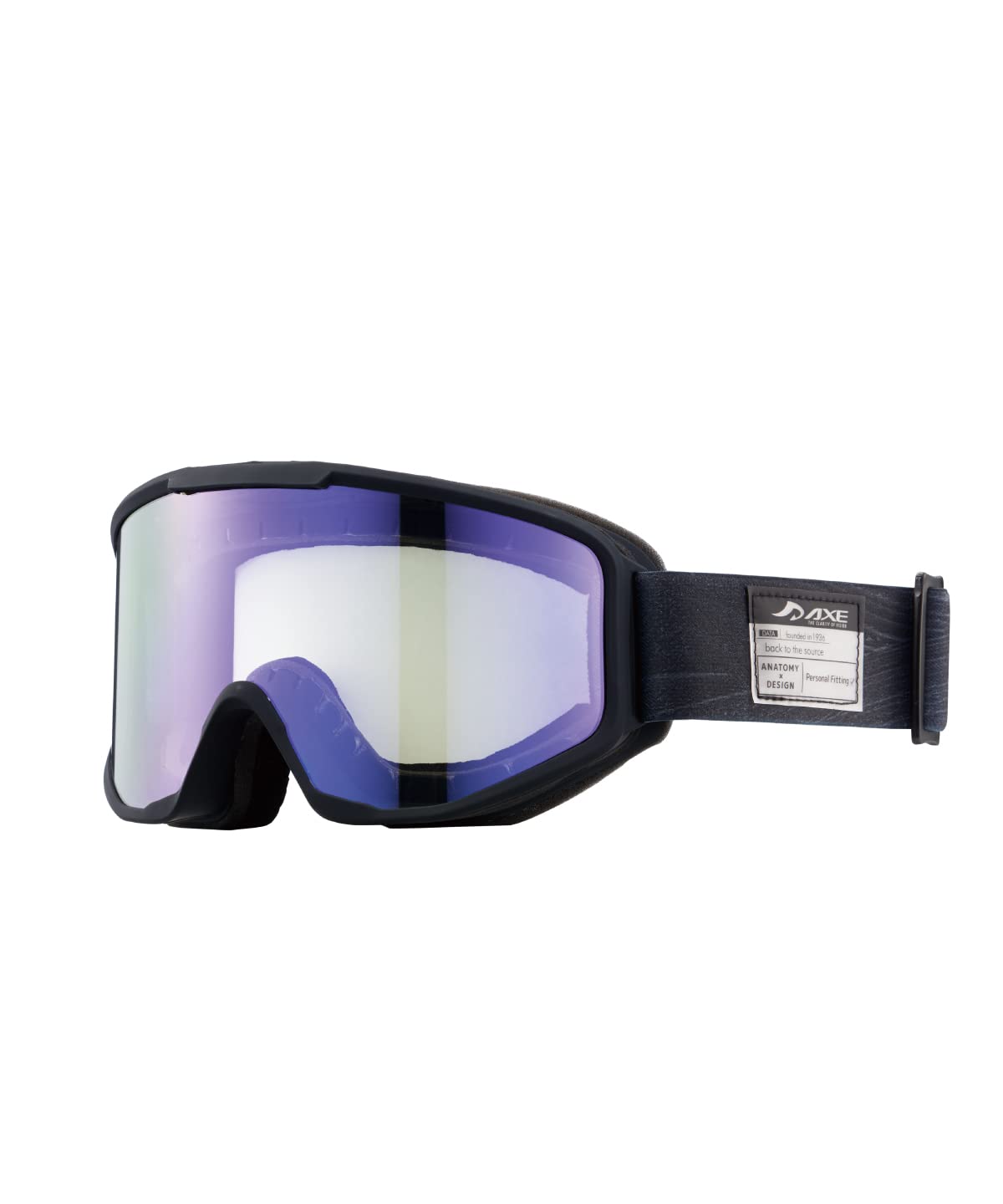 

AXE Unisex Violet Mirror Single Lens AX800-SPC Ski/Snowboard Sunglasses, (VI), Anti-Fog